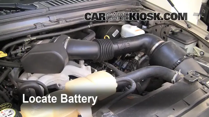2005 Ford Excursion Limited 6.8L V10 Battery Replace